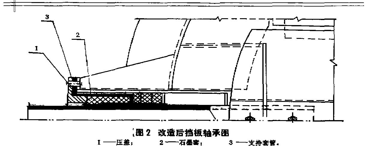 改造后擋板軸承圖